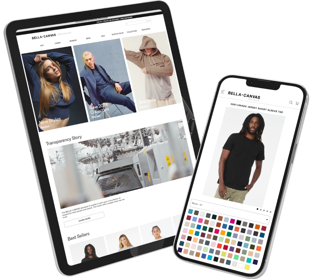 Bella+Canvas — Apparel Manufacturing Software Showcase