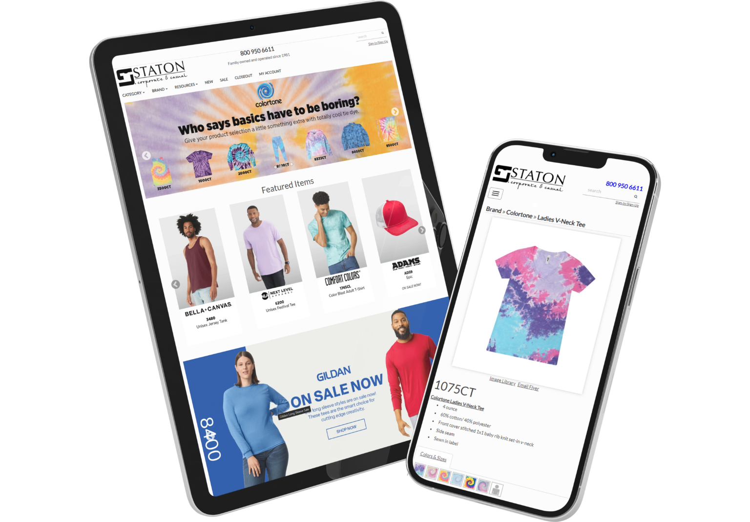Staton Corporate & Casual - Apparel ERP Software Client