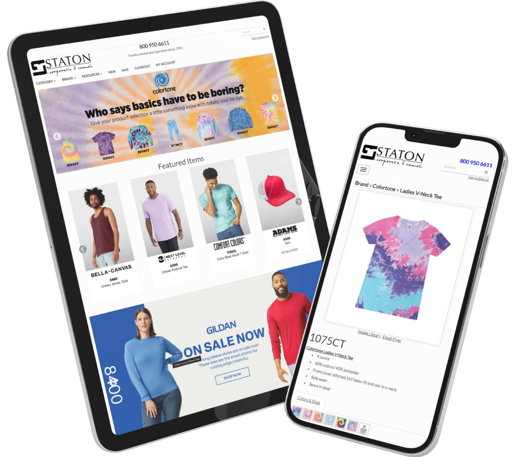 Staton Corporate & Casual - Apparel ERP Software Client